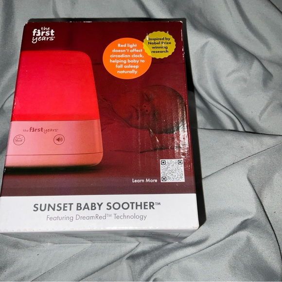 The 1st Years Baby Soother White Noise Red Technology Night Light New SEALED BOX - Picture 7 of 16